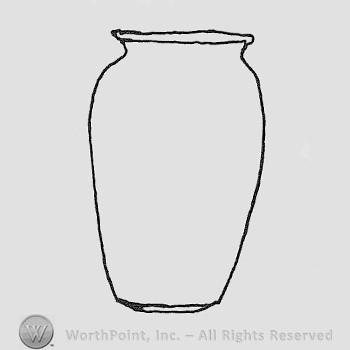 Rookwood Pottery Shape No. 886; vase.