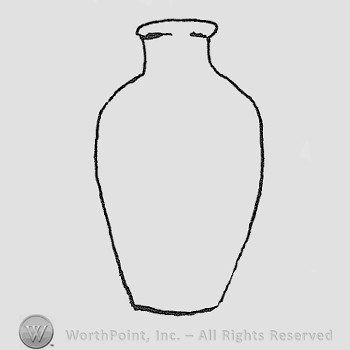 Rookwood Pottery Shape No. 887; vase.