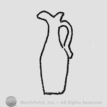 Rookwood Pottery Shape No. 891; ewer.