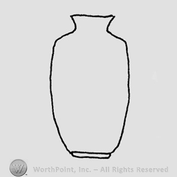 Rookwood Pottery Shape No. 903; vase.