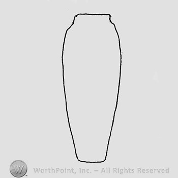 Rookwood Pottery Shape No. 907; vase.