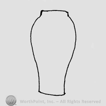 Rookwood Pottery Shape No. 909; vase.