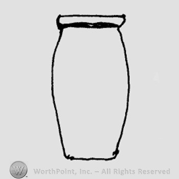 Rookwood Pottery Shape No. 913; vase.