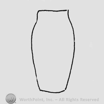 Rookwood Pottery Shape No. 917; vase.