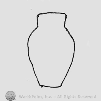 Rookwood Pottery Shape No. 927; vase.