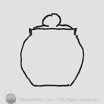 Rookwood Pottery Shape No. 931; jar.