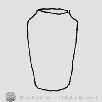 Rookwood Pottery Shape No. 938; vase.