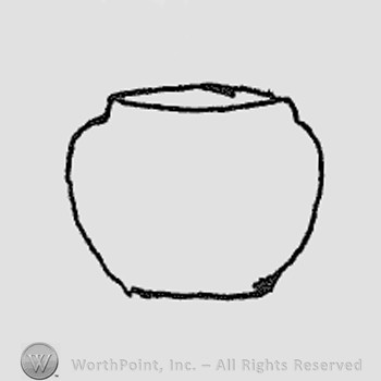 Rookwood Pottery Shape No. 960; bowl.