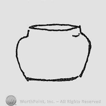 Rookwood Pottery Shape No. 962; bowl.