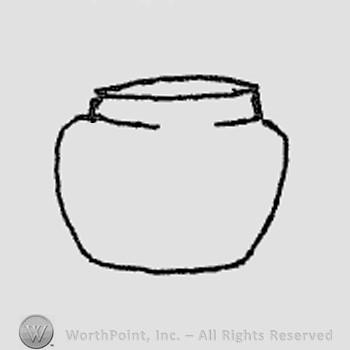 Rookwood Pottery Shape No. 967; bowl.