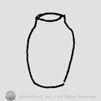 Rookwood Pottery Shape No. 973; vase.