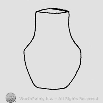 Rookwood Pottery Shape No. 975; vase.