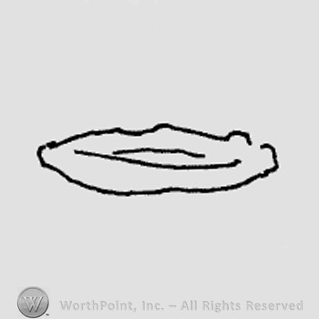Rookwood Pottery Shape No. 988; tray.