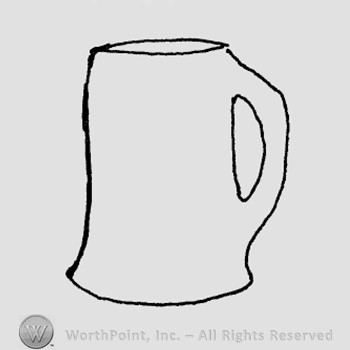 Rookwood Pottery Shape No. 992; ale set.