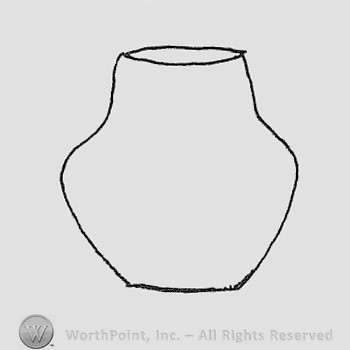 Rookwood Pottery Shape No. 1004; vase.