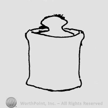 Rookwood Pottery Shape No. 1019; tabaco jar.