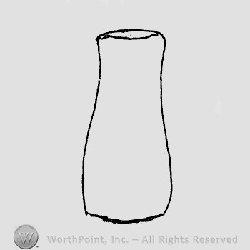Rookwood Pottery Shape No. 1023; vase.