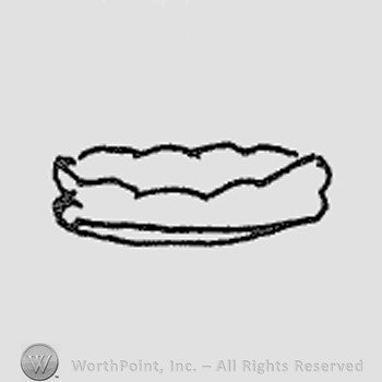 Rookwood Pottery Shape No. 1029; tray.