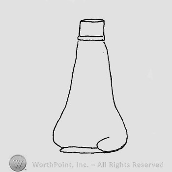 Rookwood Pottery Shape No. 1032; lamp base.