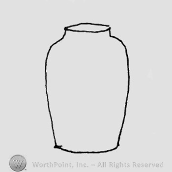 Rookwood Pottery Shape No. 1044; vase.