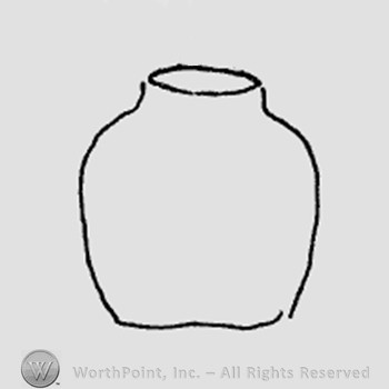Rookwood Pottery Shape No. 1045; vase.
