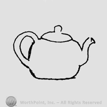 Rookwood Pottery Shape No. 1058; tea set.