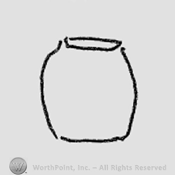 Rookwood Pottery Shape No. 1063; vase.