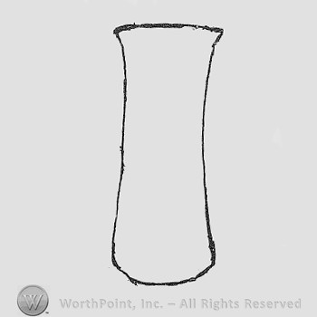 Rookwood Pottery Shape No. 1066; umbrella stand.