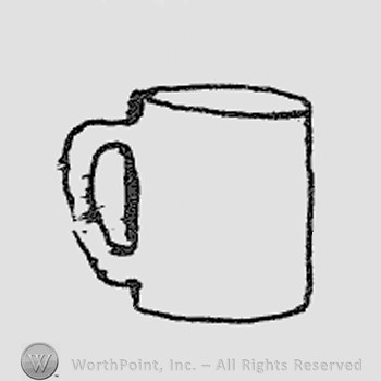 Rookwood Pottery Shape No. 1070; mug.