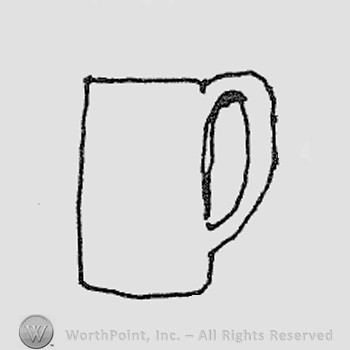 Rookwood Pottery Shape No. 1071; mug.