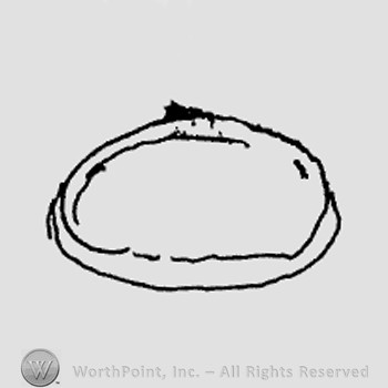 Rookwood Pottery Shape No. 1087; tray.
