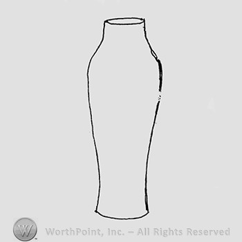 Rookwood Pottery Shape No. 1095; vase.