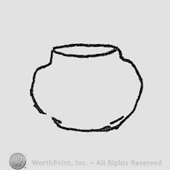 Rookwood Pottery Shape No. 1110; bowl.