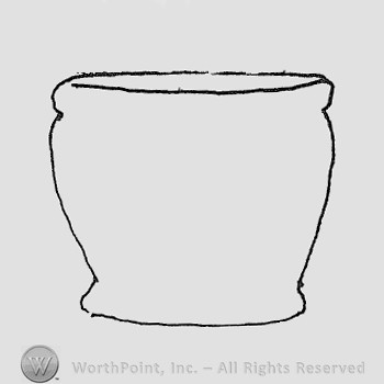Rookwood Pottery Shape No. 1116; jar.