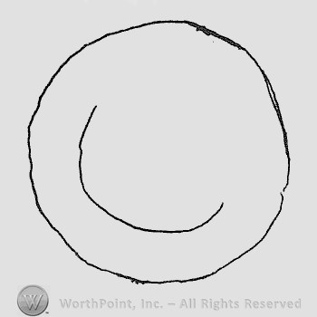 Rookwood Pottery Shape No. 1119; plate.