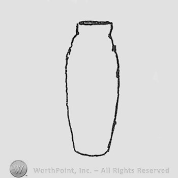 Rookwood Pottery Shape No. 1121; vase.