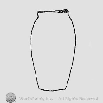 Rookwood Pottery Shape No. 1122; vase.
