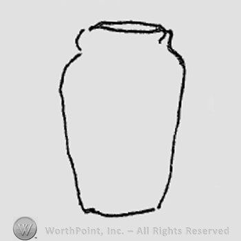 Rookwood Pottery Shape No. 1123; vase.