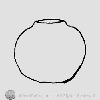 Rookwood Pottery Shape No. 1128; vase.