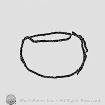 Rookwood Pottery Shape No. 1185; bowl.