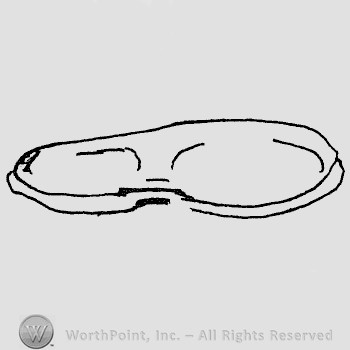 Rookwood Pottery Shape No. 1245; tray.