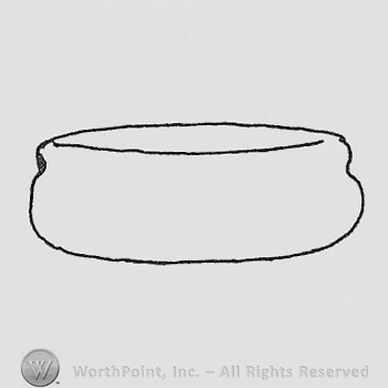 Rookwood Pottery Shape No. 1251; dish.
