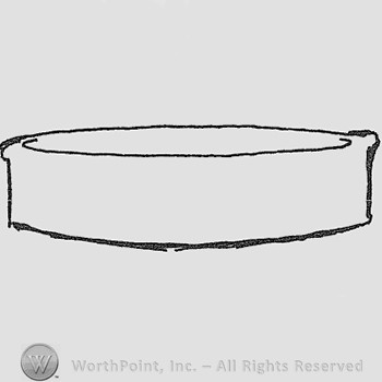 Rookwood Pottery Shape No. 1271; fern dish.