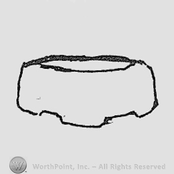 Rookwood Pottery Shape No. 1274; fern dish.