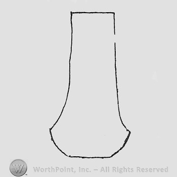 Rookwood Pottery Shape No. 1278; vase.