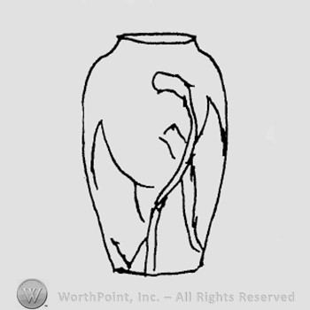 Rookwood Pottery Shape No. 1295; vase.