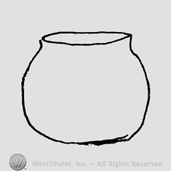 Rookwood Pottery Shape No. 1299; bowl.