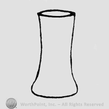 Rookwood Pottery Shape No. 1358; vase.