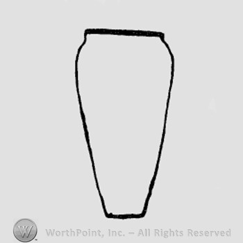 Rookwood Pottery Shape No. 1369; vase.