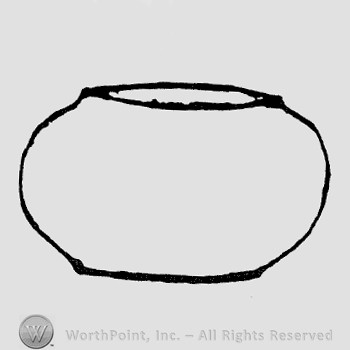 Rookwood Pottery Shape No. 1375; bowl.